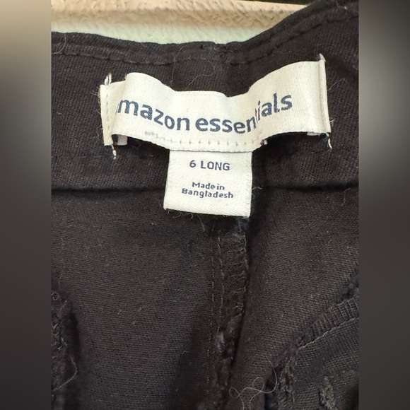 NWT Amazon Essentials Women's Skinny Ankle Pant in Black Size 6L - Picture 5 of 5
